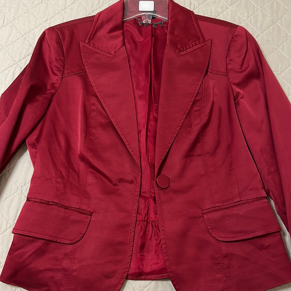 Cherry red Bebe blazer